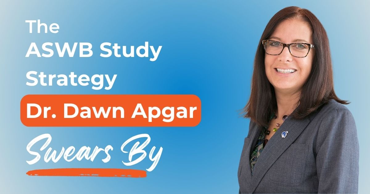 Susan Apgar The ASWB Exam Study Strategy Dr. Dawn Apgar Swears By - Springer ...